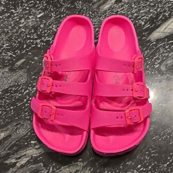 BRAND NEW JESSICA CARLYLE DOUBLE STRAP OPEN TOE SANDAL - Picture 3 of 14